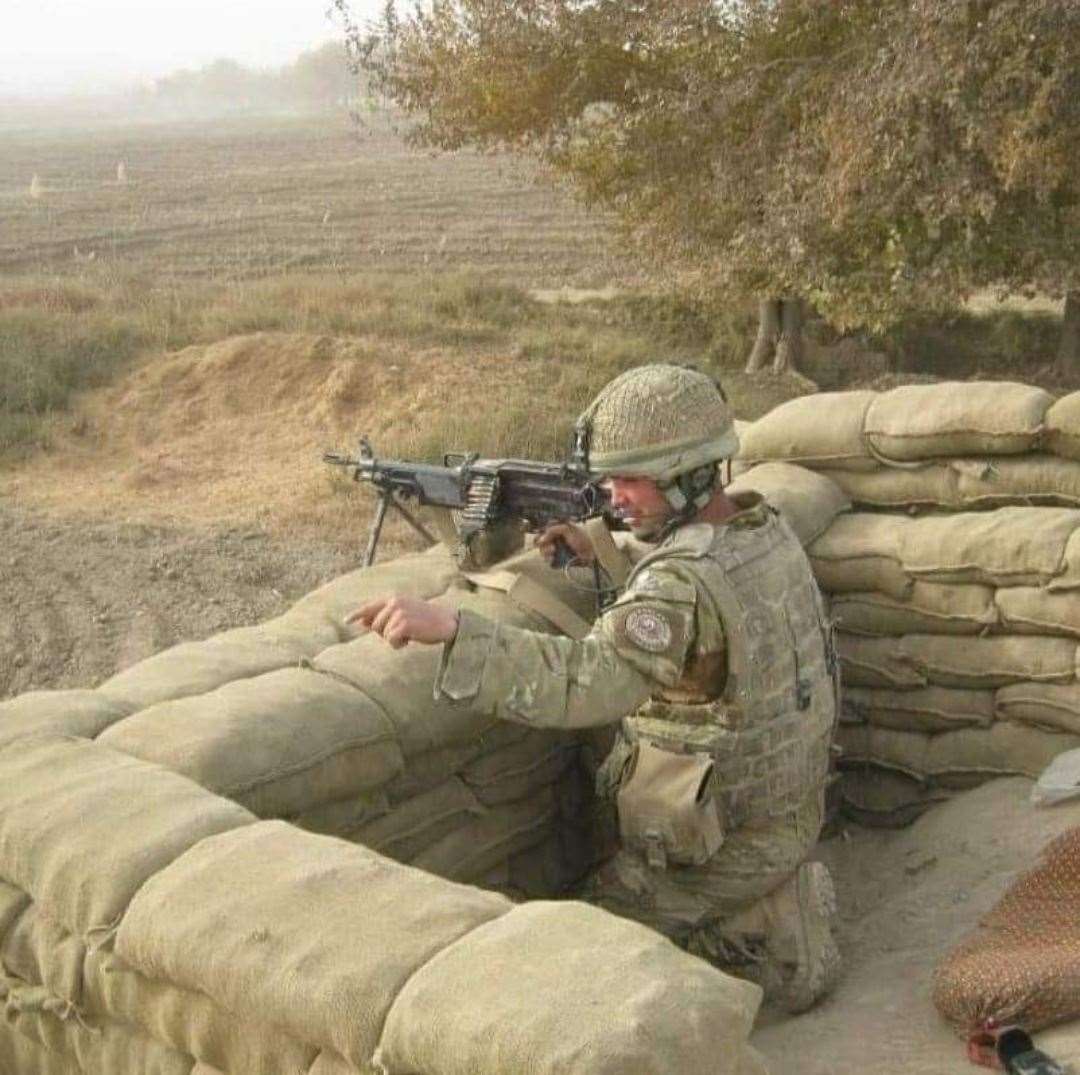 Luke Morrison served in the elite Parachute Regiment of the British Army