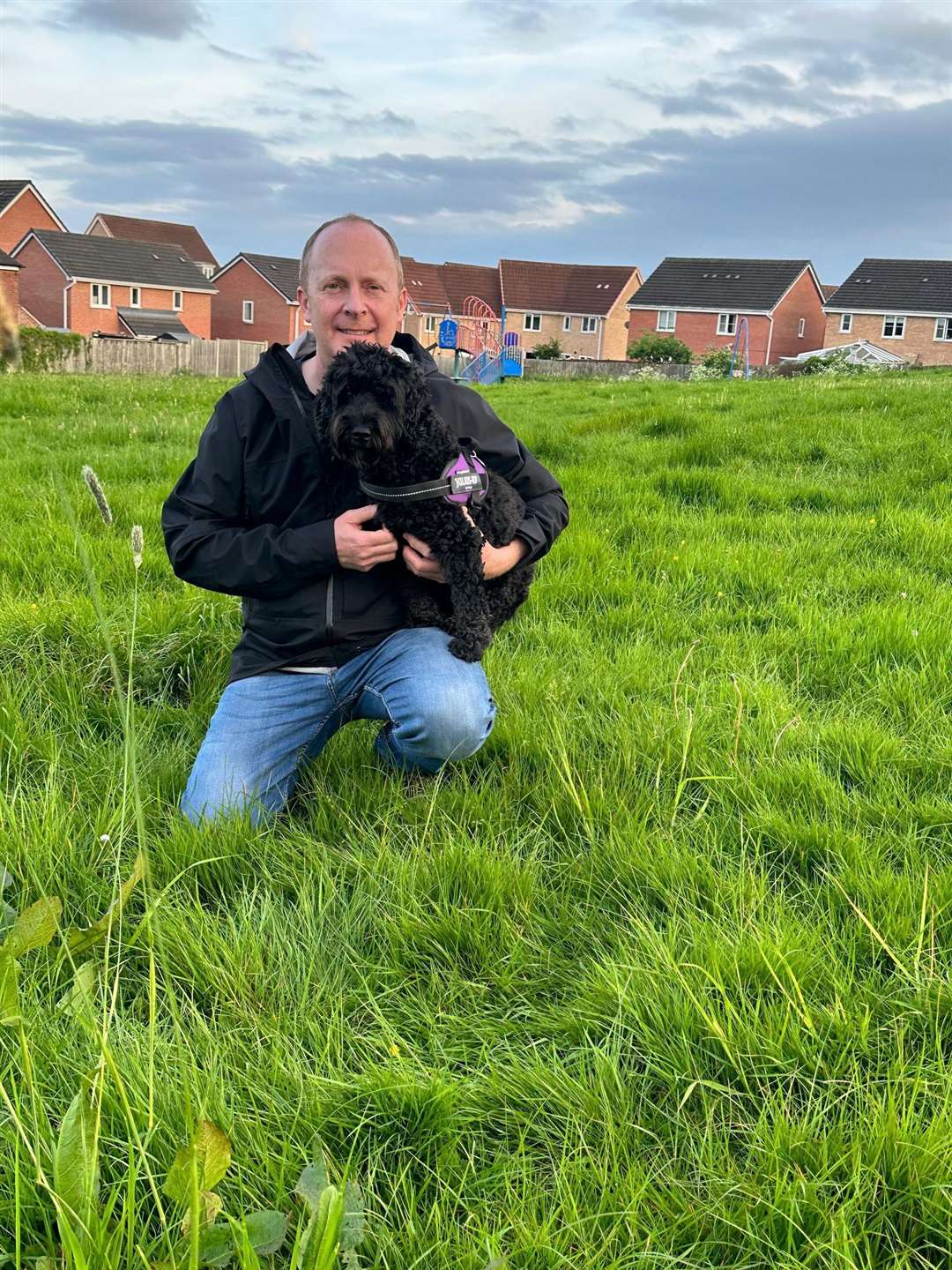Christopher Turner on the Campbell Close recreation ground.