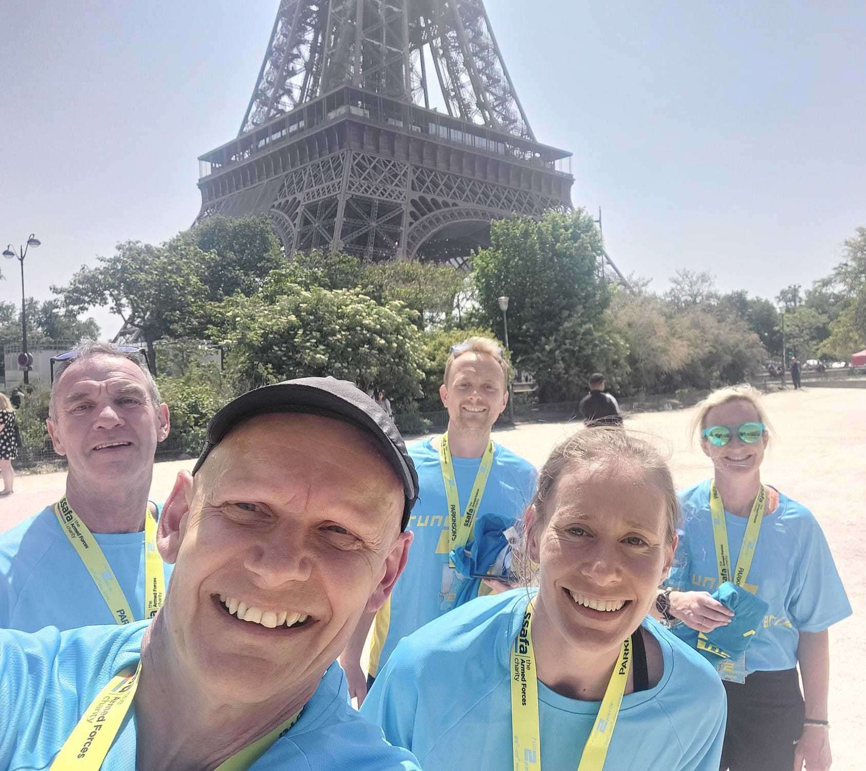 From left, Richard Mardling, Stuart Hodgkinson, Sam Barret, Katie Arnold and Laura Bailey