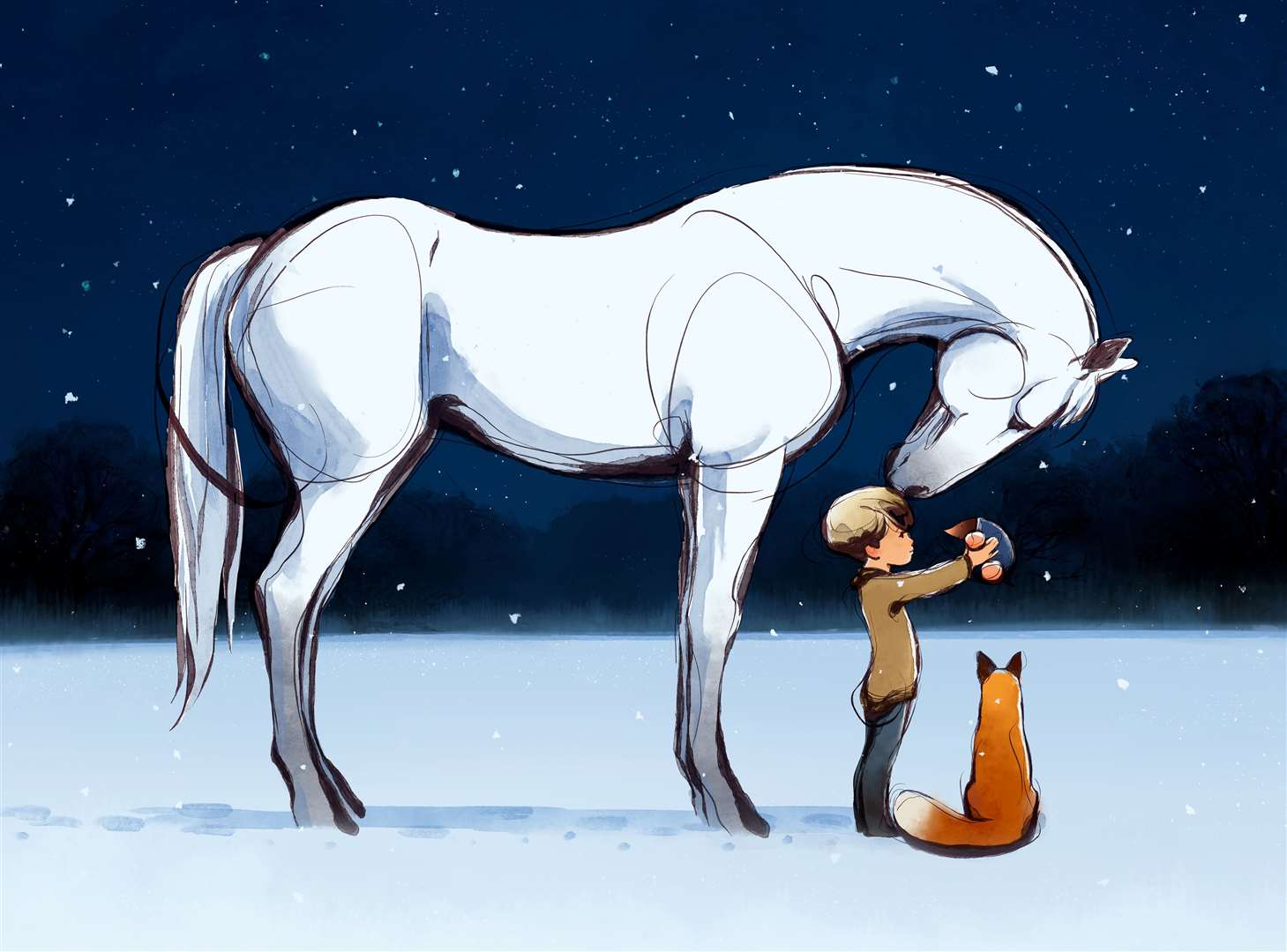 Peter co-directed The Boy, The Mole, The Fox and The Horse which was a Christmas hit on the BBC two years ago. Image courtesy of NoneMore Productions Ltd