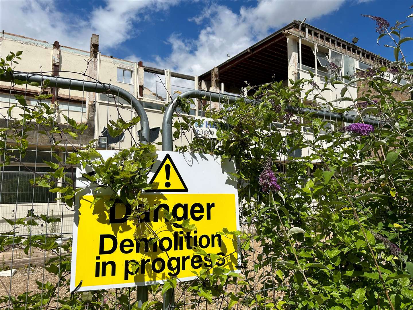 How the St Martin's Park development looks this month