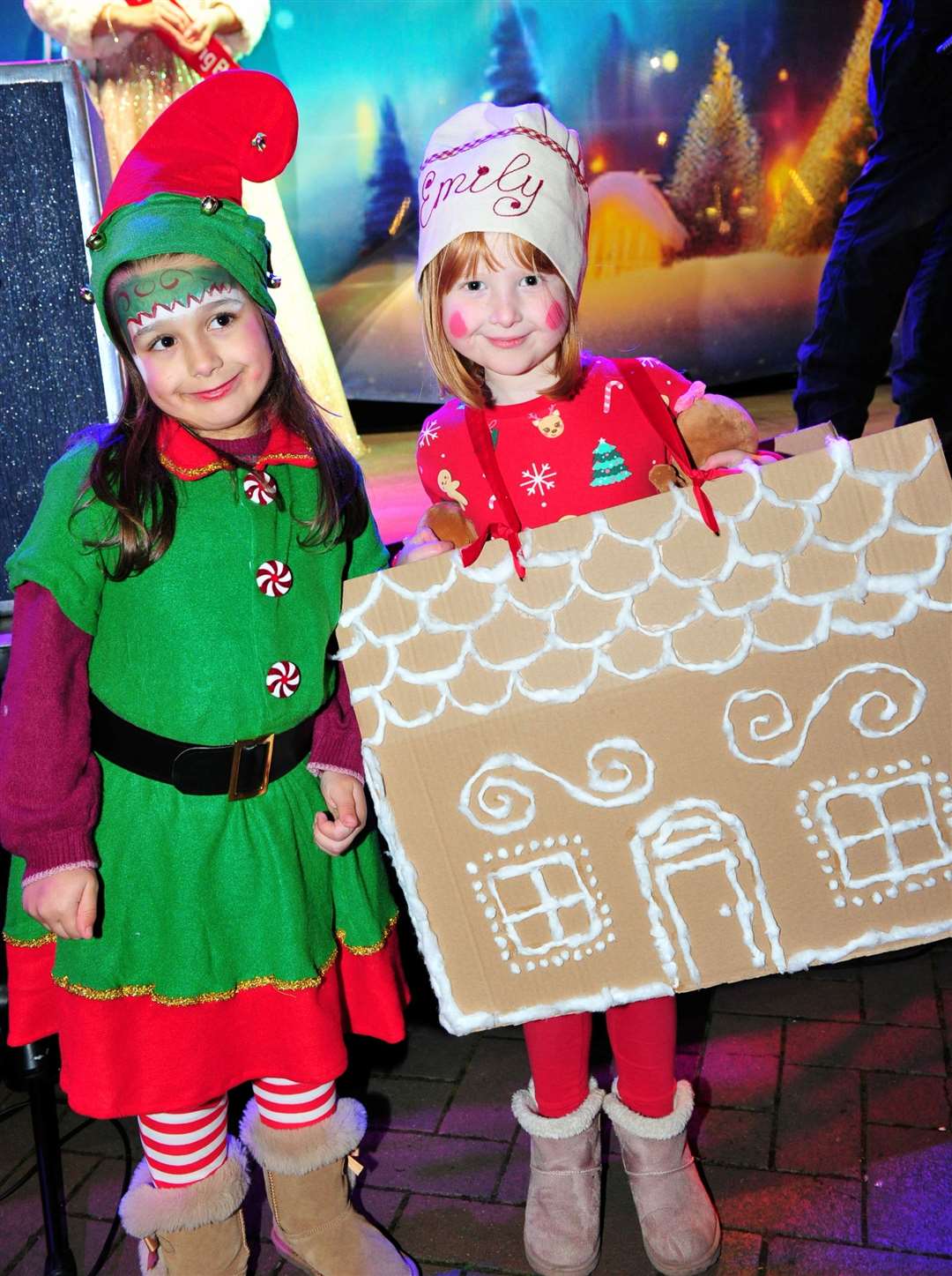 Mily and Eva fancy dress Photo: Chris Lowndes
