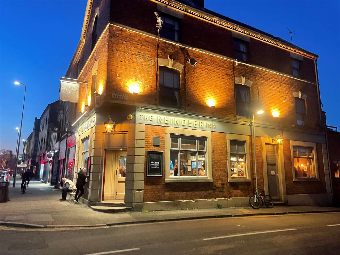 The Reindeer Inn in Grantham