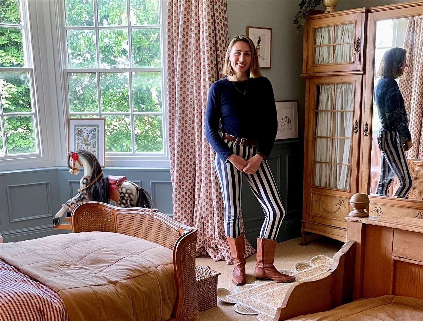 Illustrator Katie Cardew has launched an interior design company, Homes by Katie Cardew