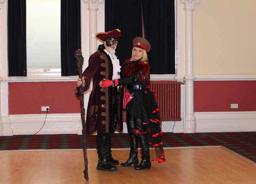 Steampunkers from all around turned out for the event. Photo: Angela Reeves