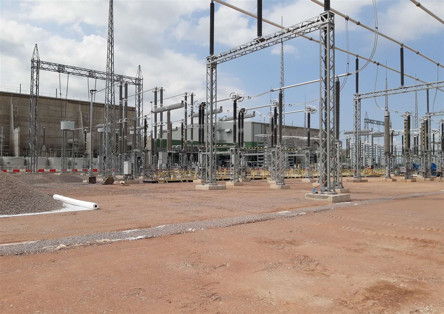 Some of the electrical equipment which will be helping to ensure the UK has a clean and secure energy supply thanks to the Viking Link Interconnector
