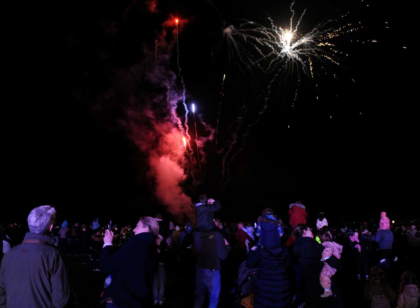 Deeping St Nicholas- based Pyrovision, designed the firework display