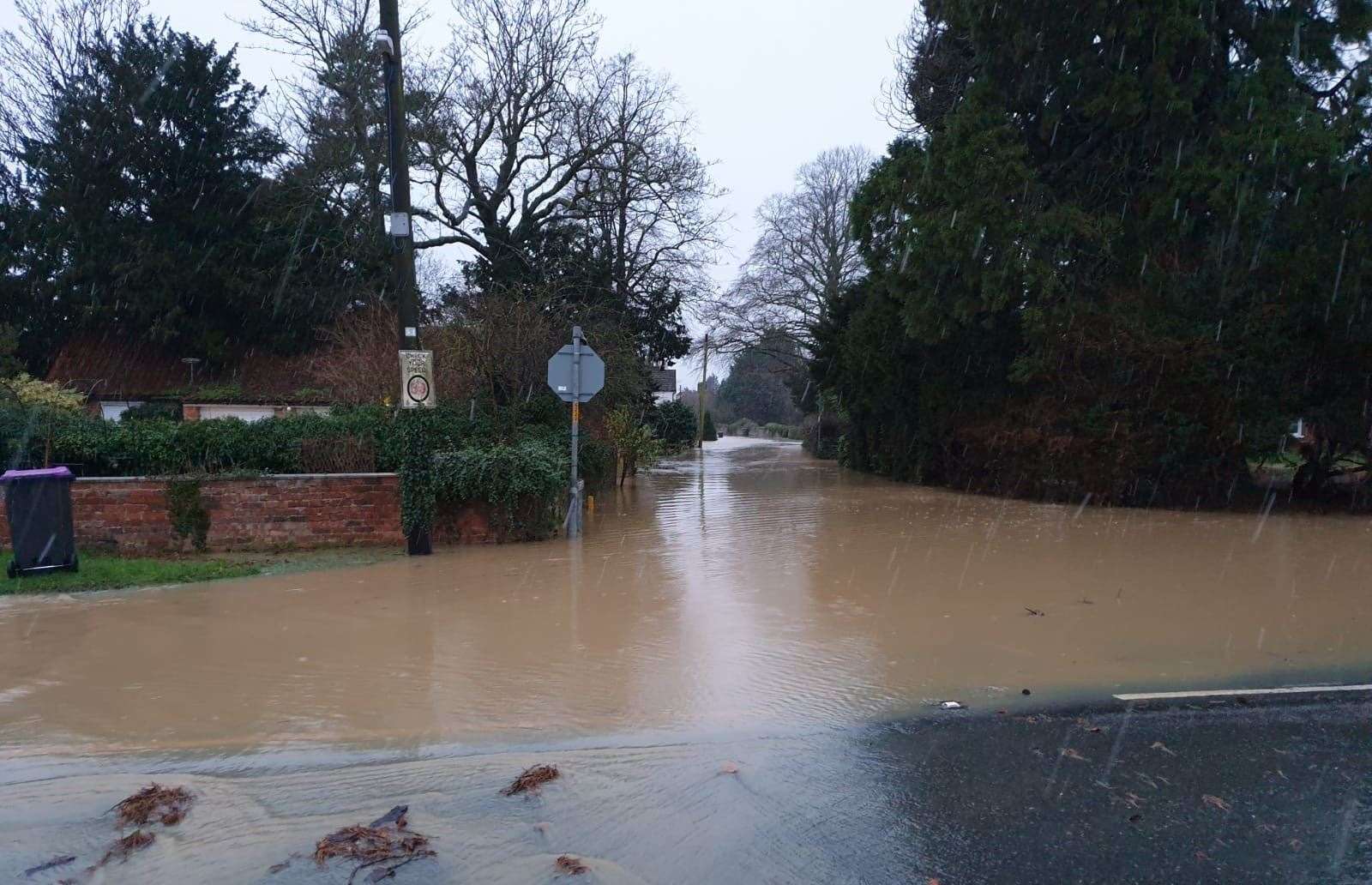 Flooding in Pointon PHOTO: Leanne Mansell