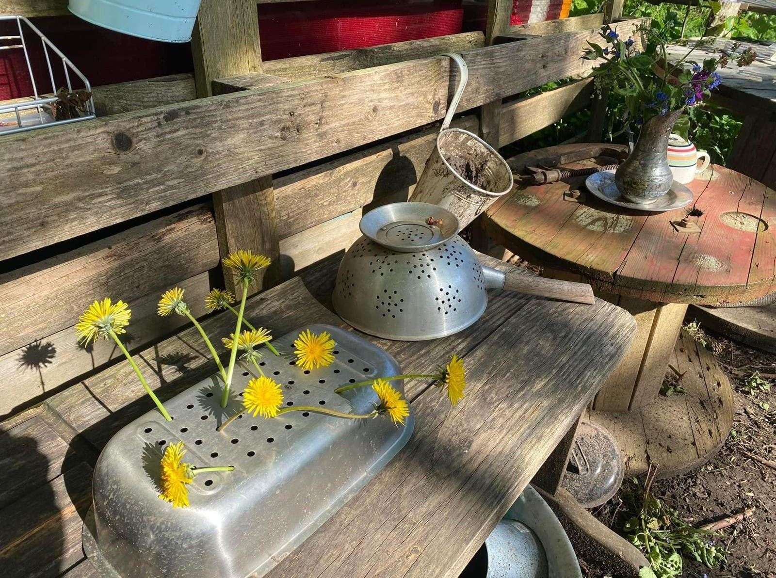 Some of the facilities at the Echo Tree Forest School in Barrowby, near Grantham.