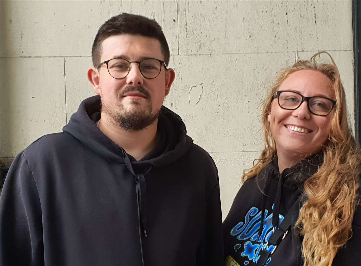 Jordan Rovenhill and Meg Fowle. PHOTO: JENNY BEAKE