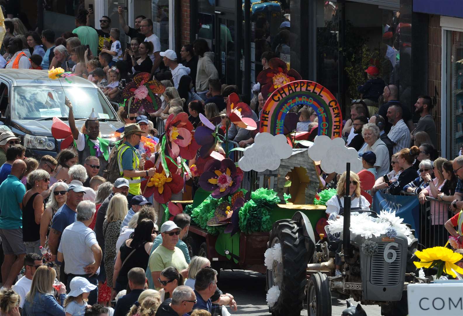 The Wizard of Oz float which was entered by The Chappell Centre PHOTO: CHRIS LOWNDES