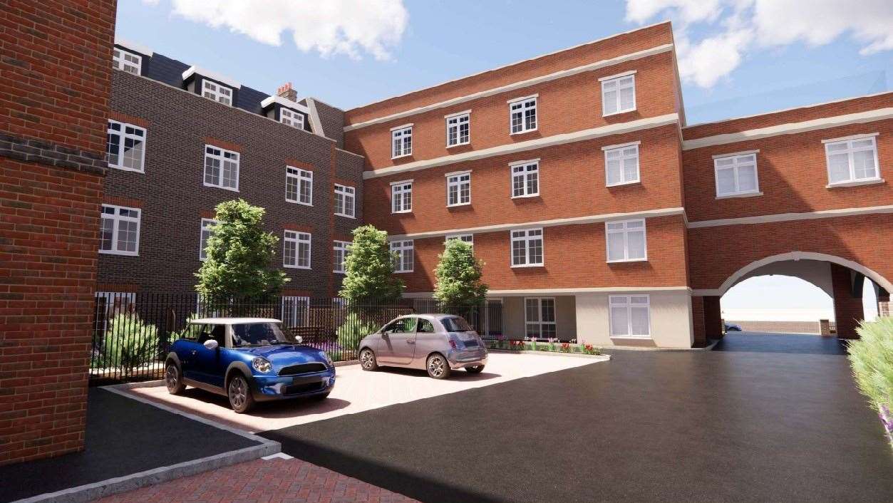 A view of the inside of the care home (RDT Architects, submitted to South Holland District Council)