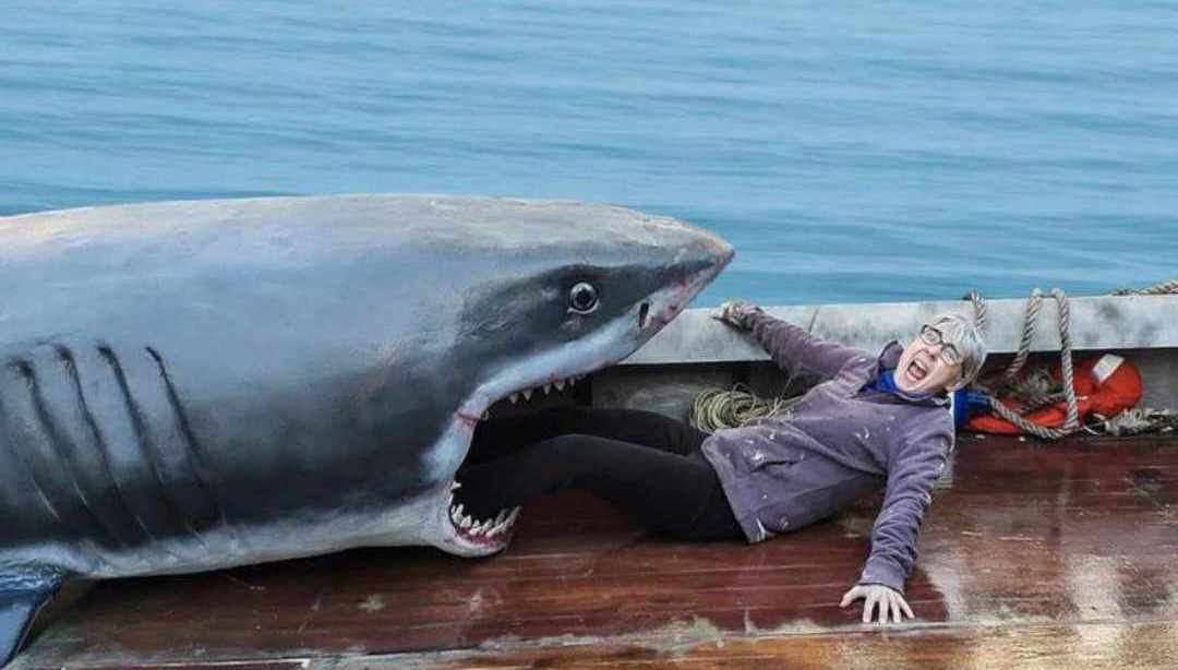 You could pose alongside iconic movie star Jaws at Spalding Comicon