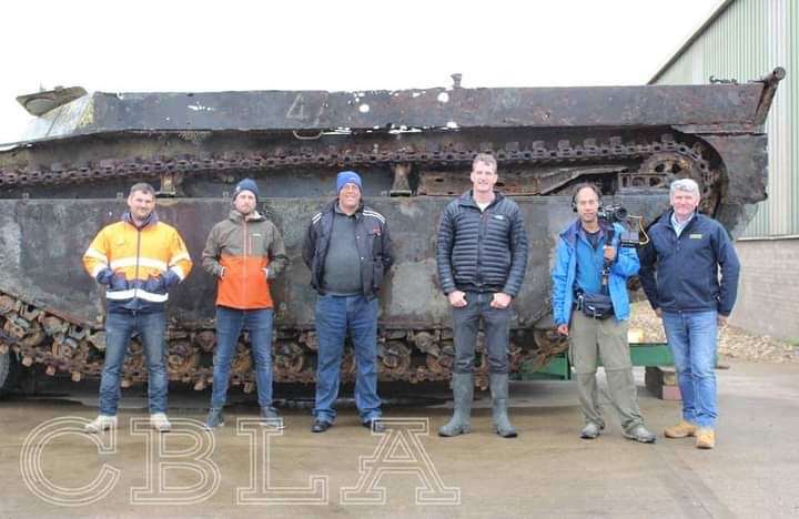 TV historian Dan Snow has also visited the Crowland Buffalo.