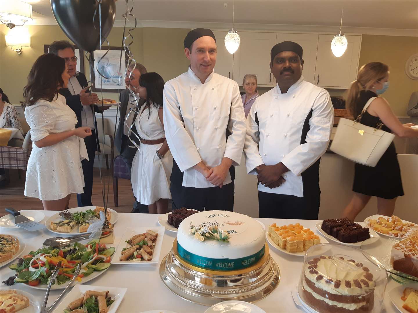 Head chefs Marc Carnie and John Bosco