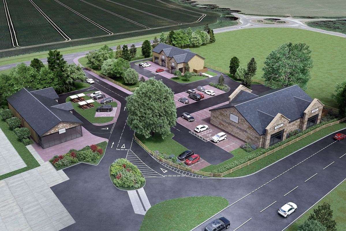 The proposed development at the site of the Ram Jam Inn. Photo: Godwin Developments