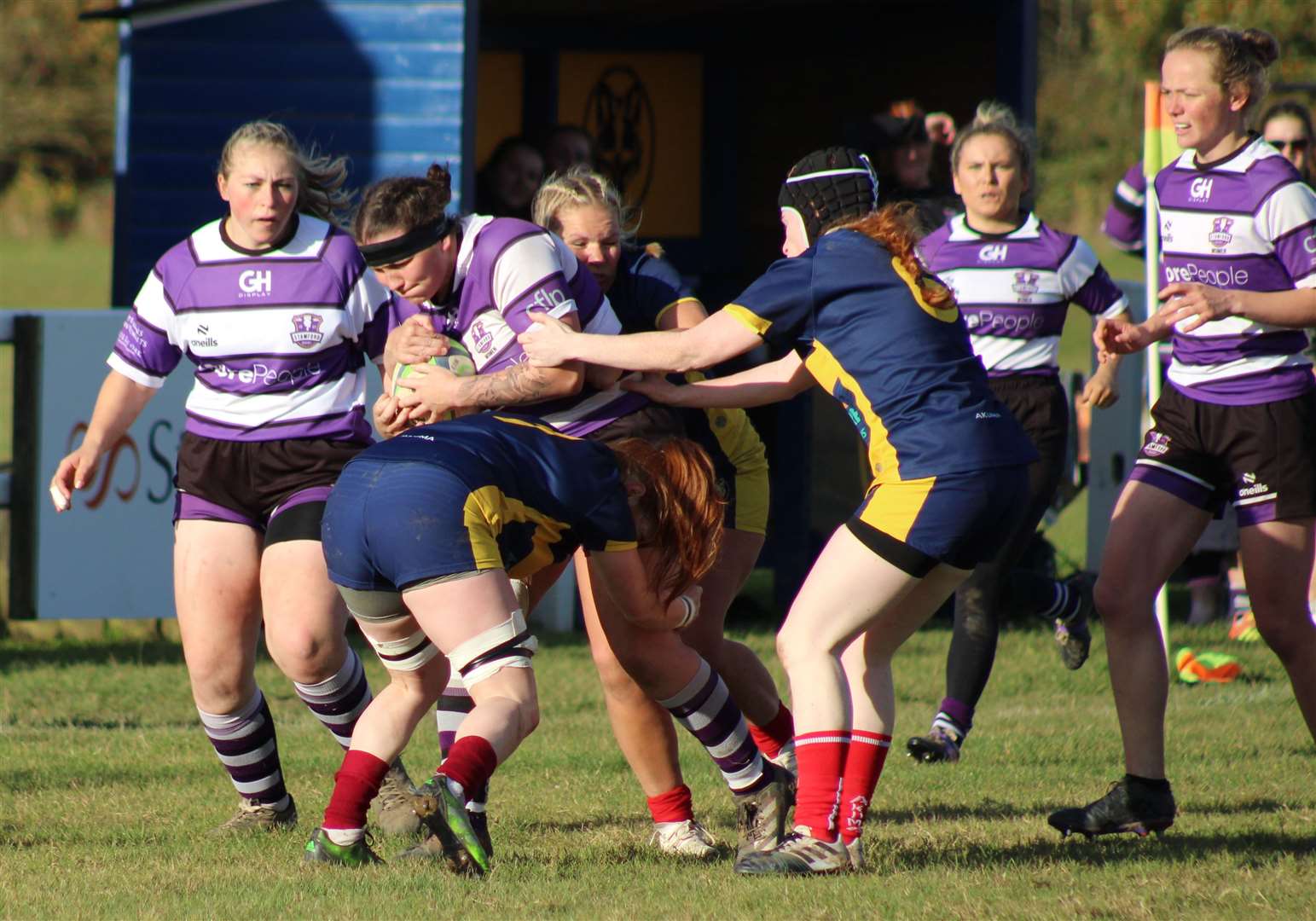 Stamford Women beat Coalville Ladies in the RFU Papa Johns Community Cup. Photo: Darren Dolby