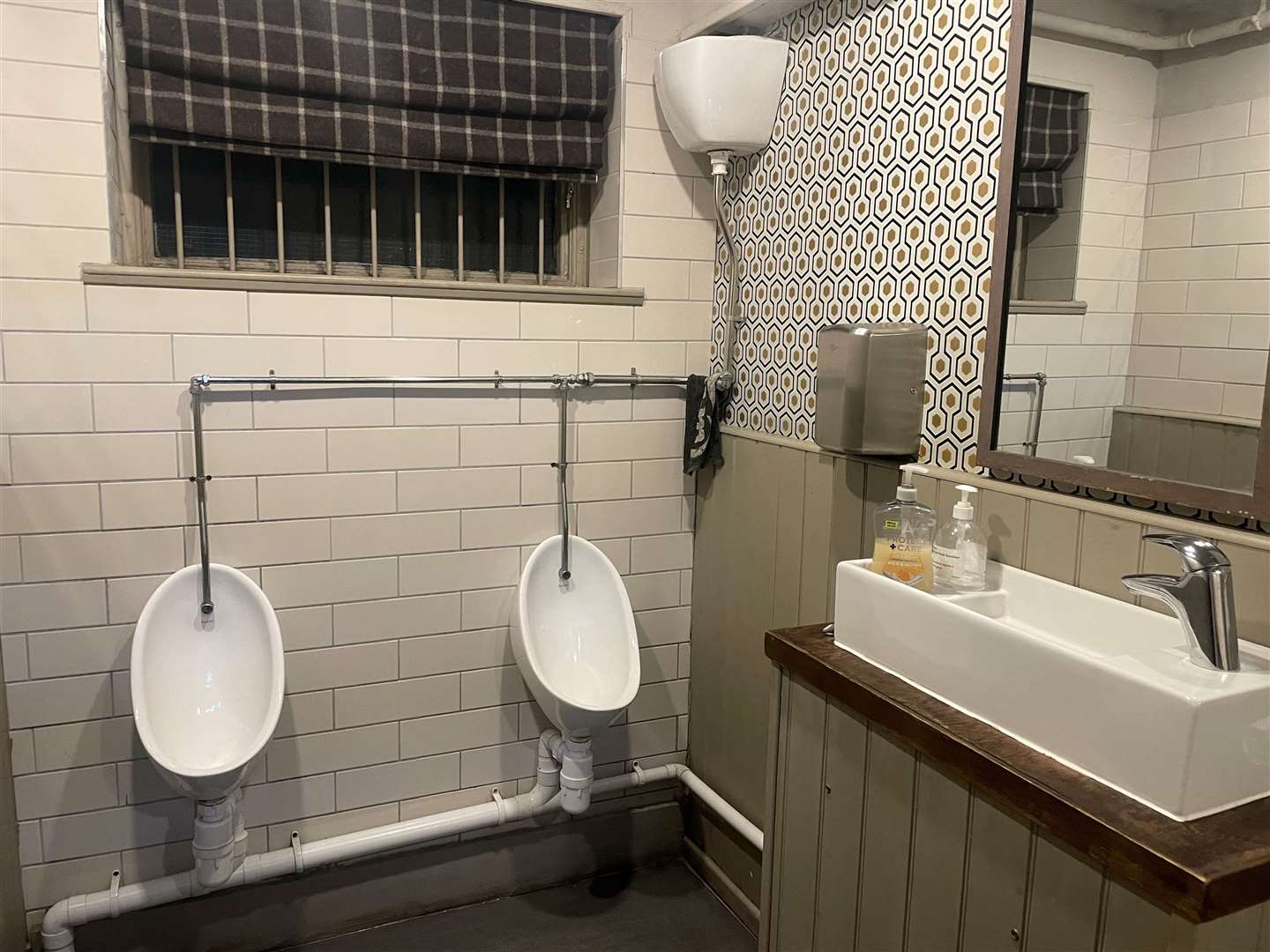 Inside the gents