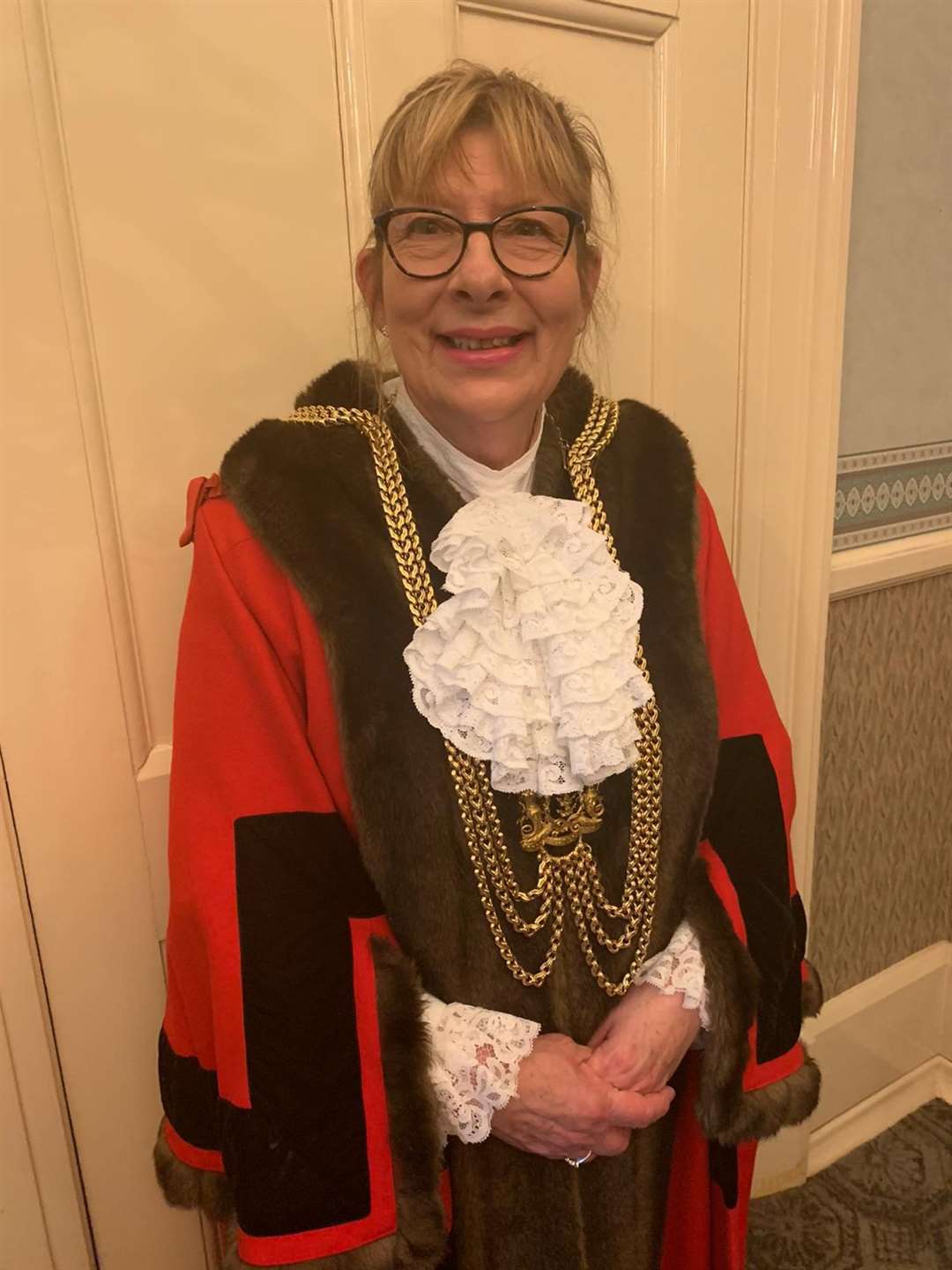 Coun Helen Staples, the new Mayor of Boston Borough Council
