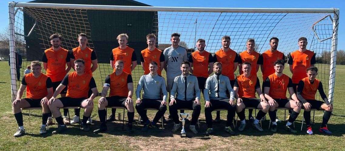 Stamford Bels before Saturday's win over Wittering.