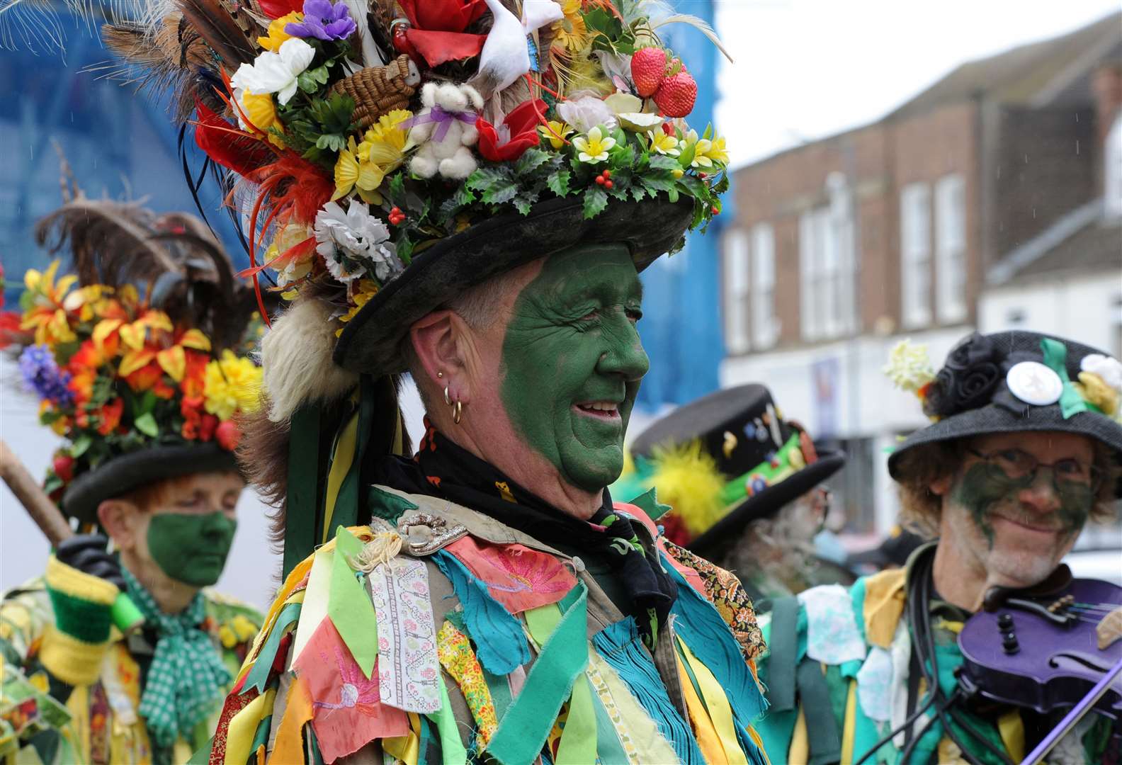 Bourne Borders entertain in Spalding Pumpkin Festival