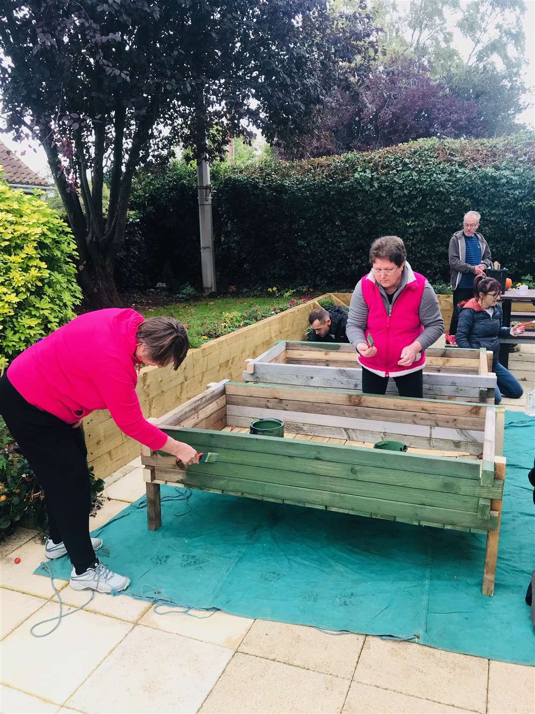 Peppe's members brighten up Oakham Fire Station