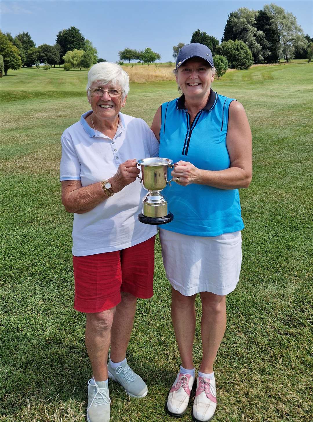 Shirley Kehoe and Sandie Street were victorious in the Sally Parker Cup.