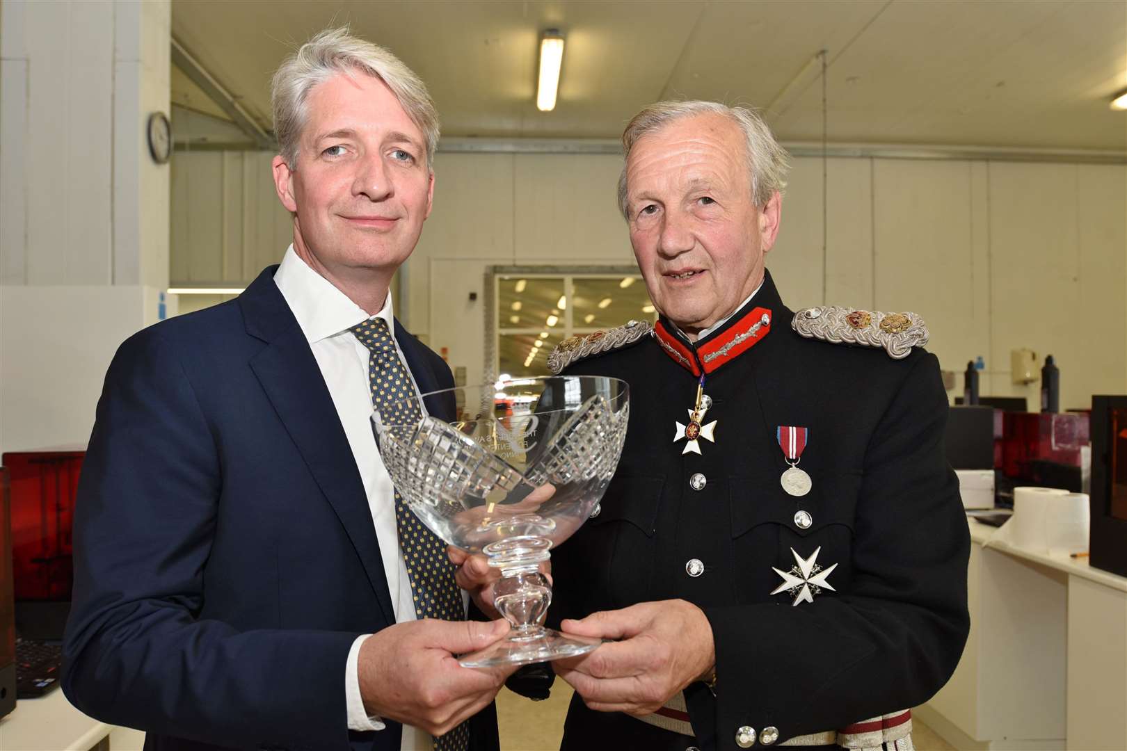 Paul received the company's first of three Queen's Awards For Innovation in 2016. Photo: David Lowndes