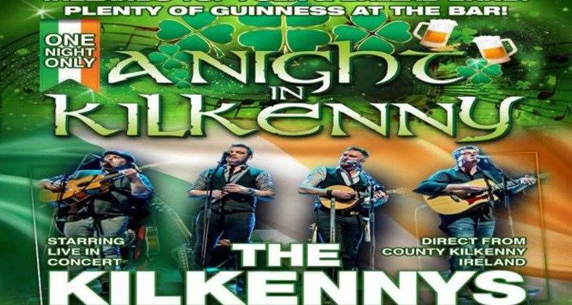 A Night in Kilkenny is heading to Grantham on April 19, 2024.