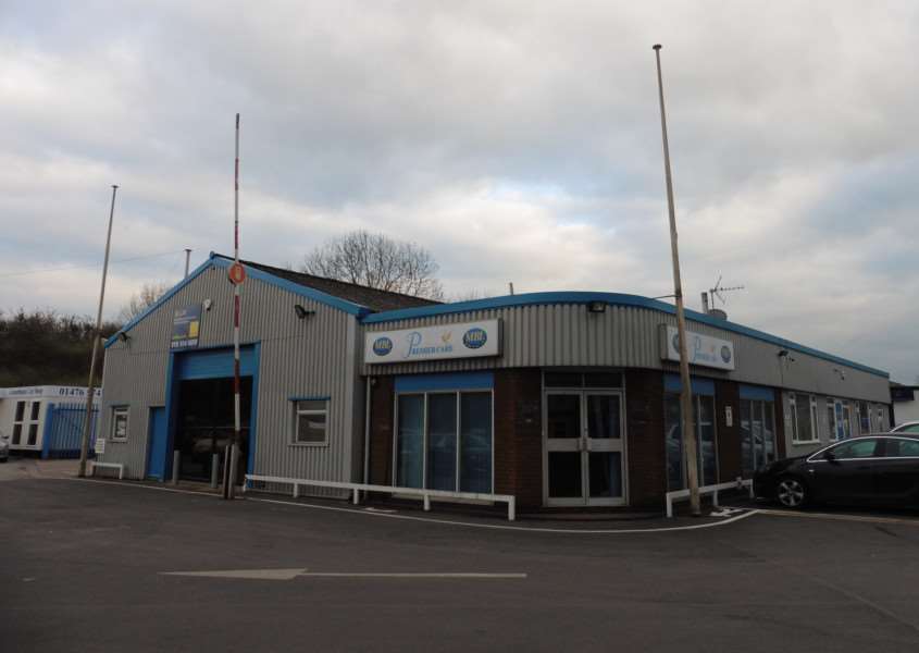 The premises in Harlaxton Road, Grantham, that will be home to Edmundson Electrical.