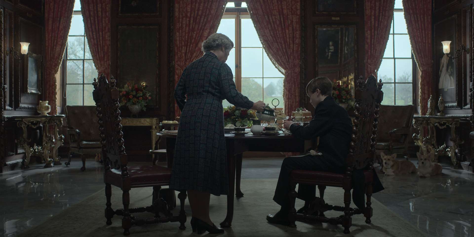 Windsor Castle St George’s Hall. Photo: Netflix
