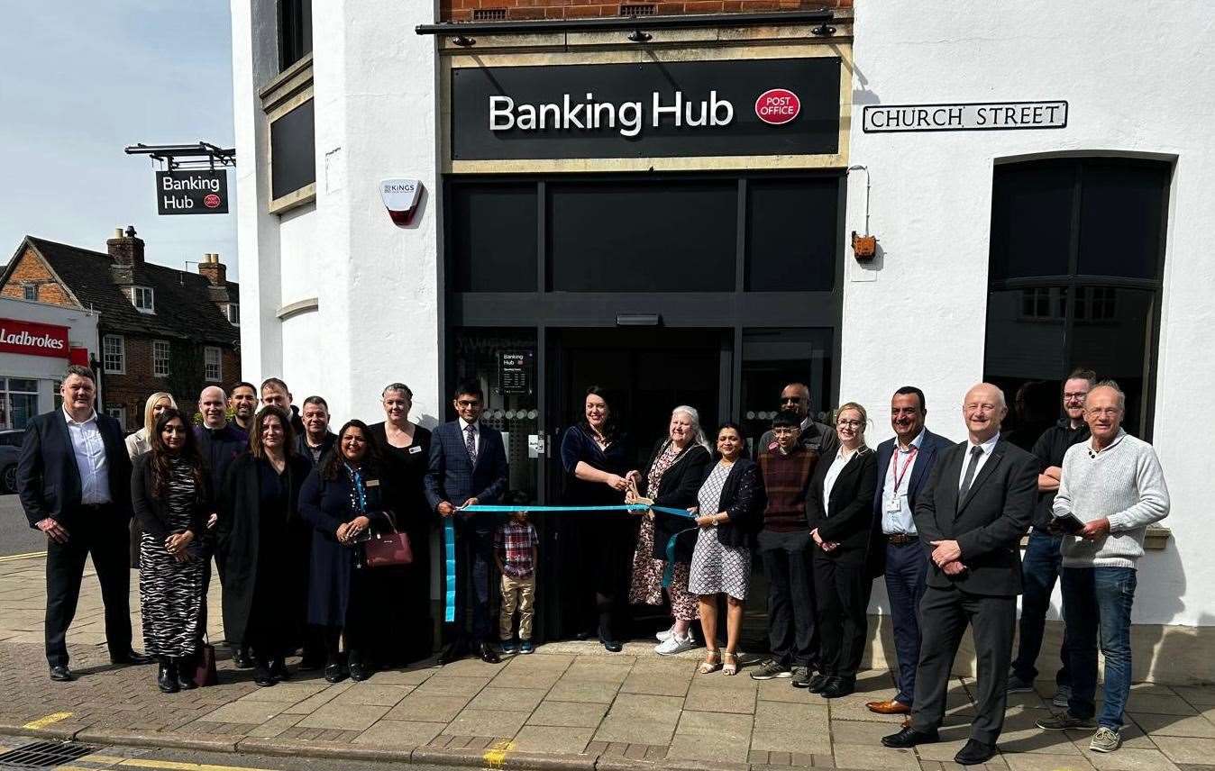 The new Banking Hub opened in April
