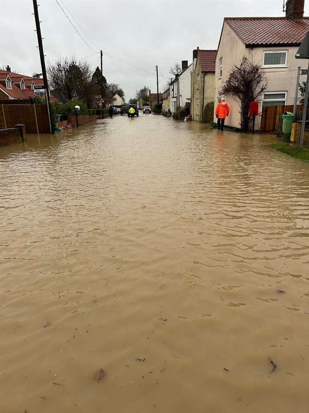 The village suffered with flooding PHOTO: Leanne Mansell