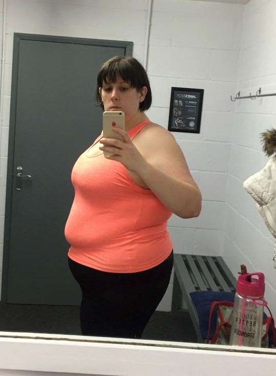 Heather Walker hit the gym to beat depression