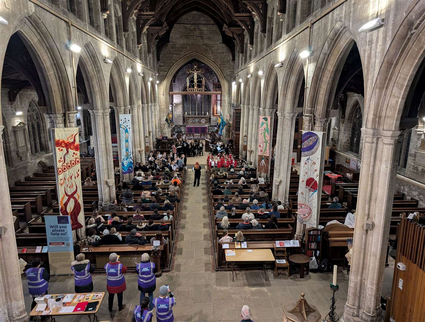 Schools took part in the 800 years celebrations at All Saints Church, Holbeach. PHOTO: SUBMITTED