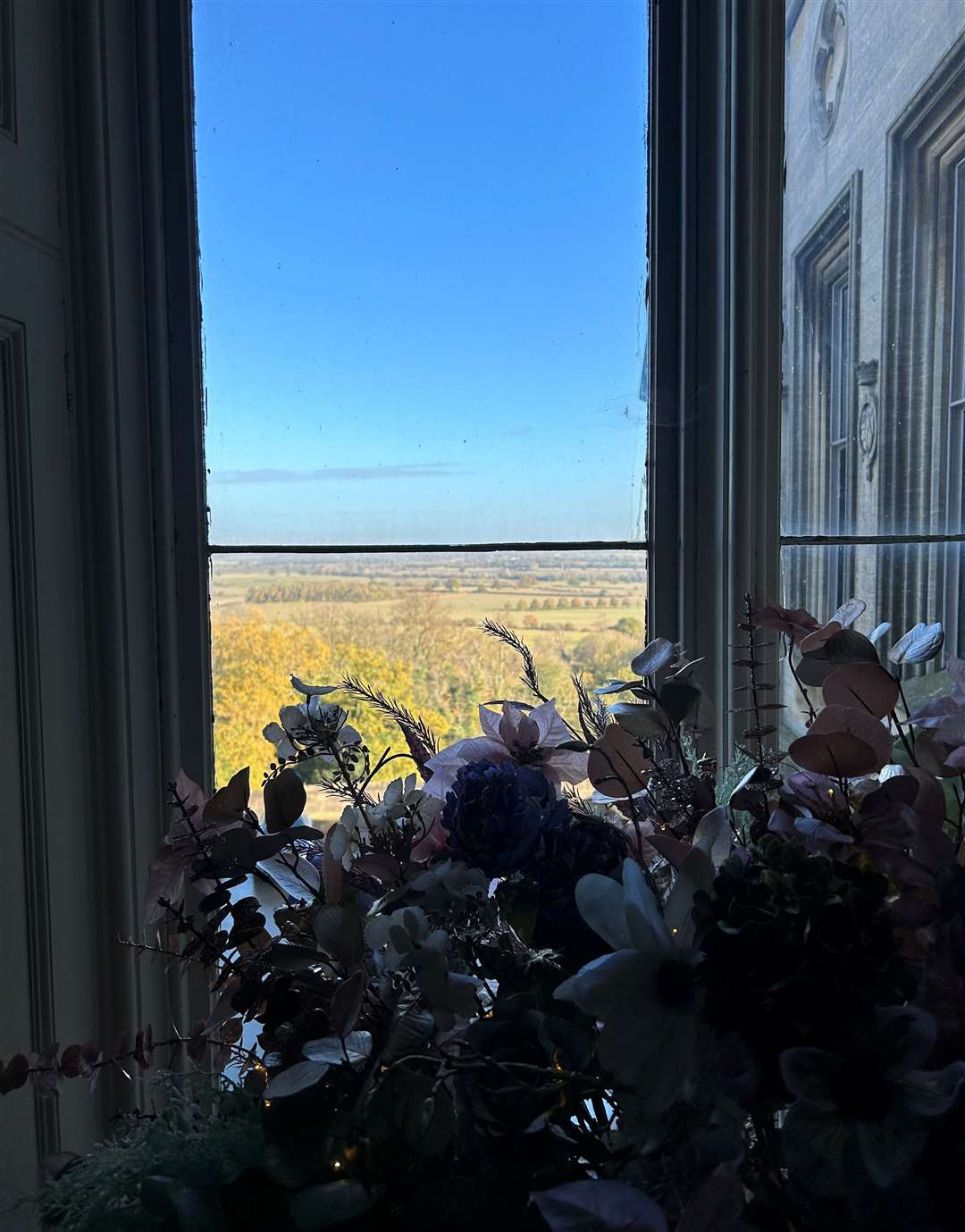 The view from Belvoir Castle