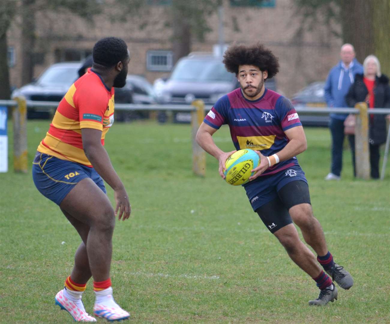 Action from Spalding's away draw with Stockwood Park. Photo: John Constable