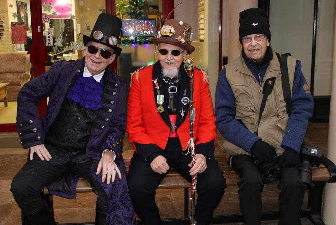 There were 17 steampunk stalls on display at the event. Photo: Angela Reeves