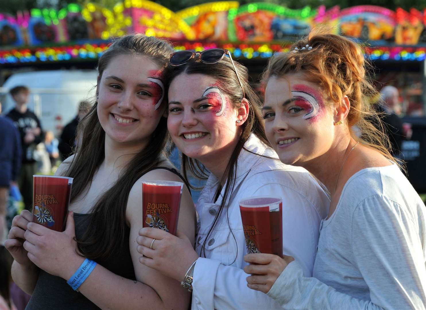 Jayne Watkins Groves, Kate Abraham and Dani Wallace at Bourne Festival 2023. Photo: Chris Lowndes