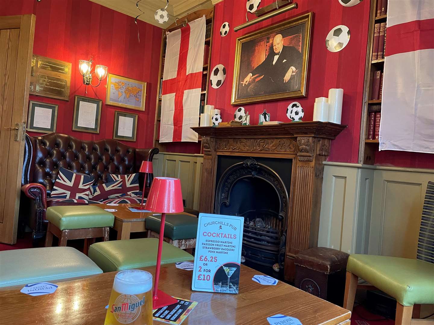 At first you think you've gatecrashed the Downing Street drawing room