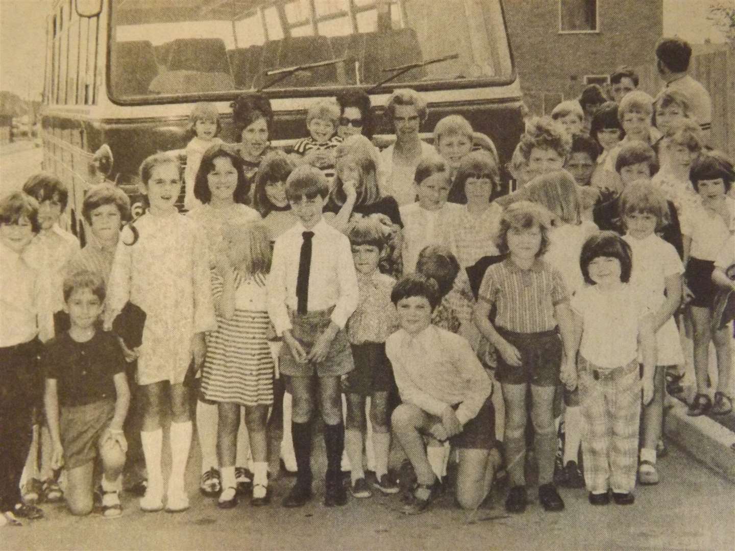 50 years ago: August 10, 1973 – Wicksteed Park was invaded by about 40 Stamford children on Saturday. The picture shows the party before their departure.