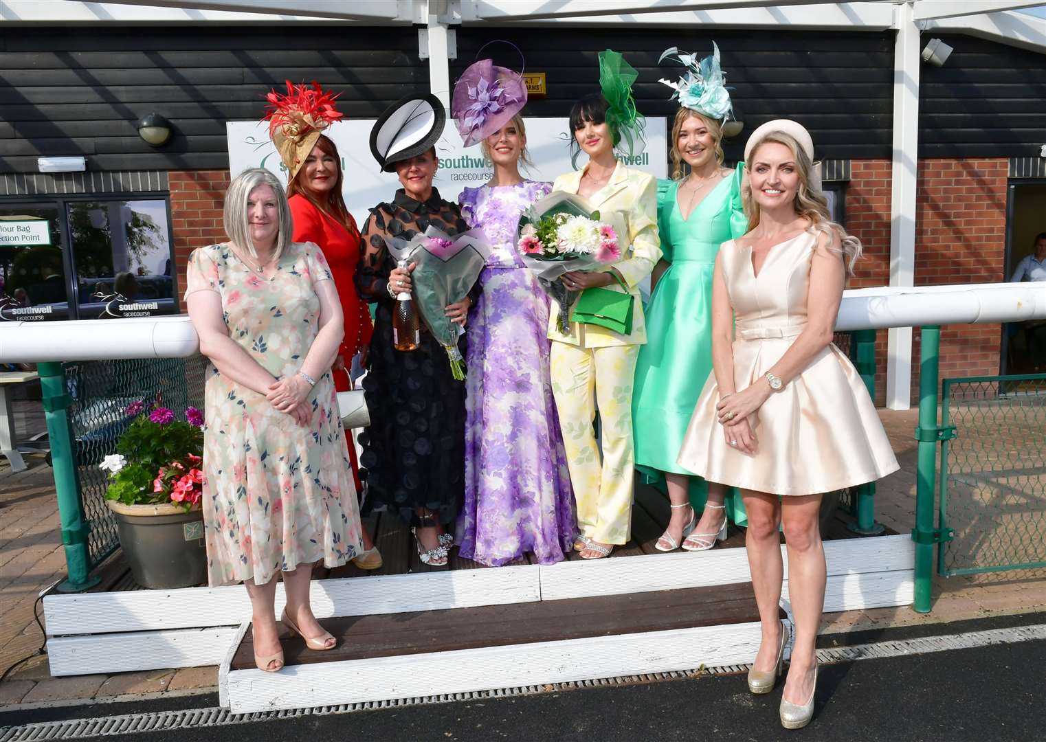 The finalists of the Style Awards with Advertiser editor Sharon Hodkin