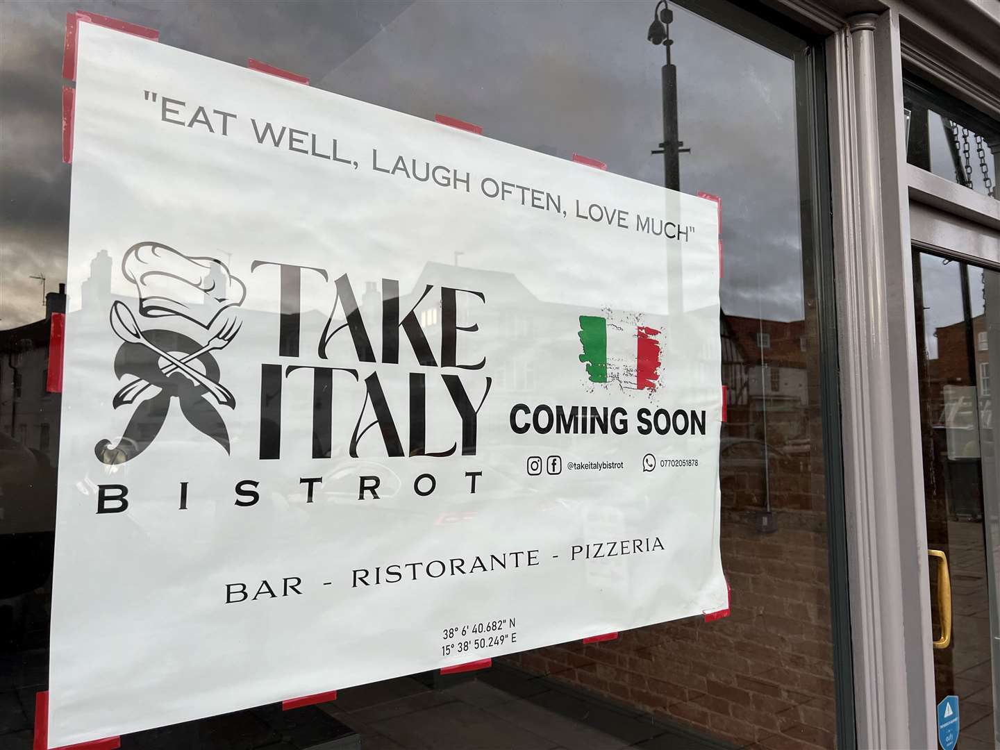 Take Italy Bistrot is to open in Grantham.