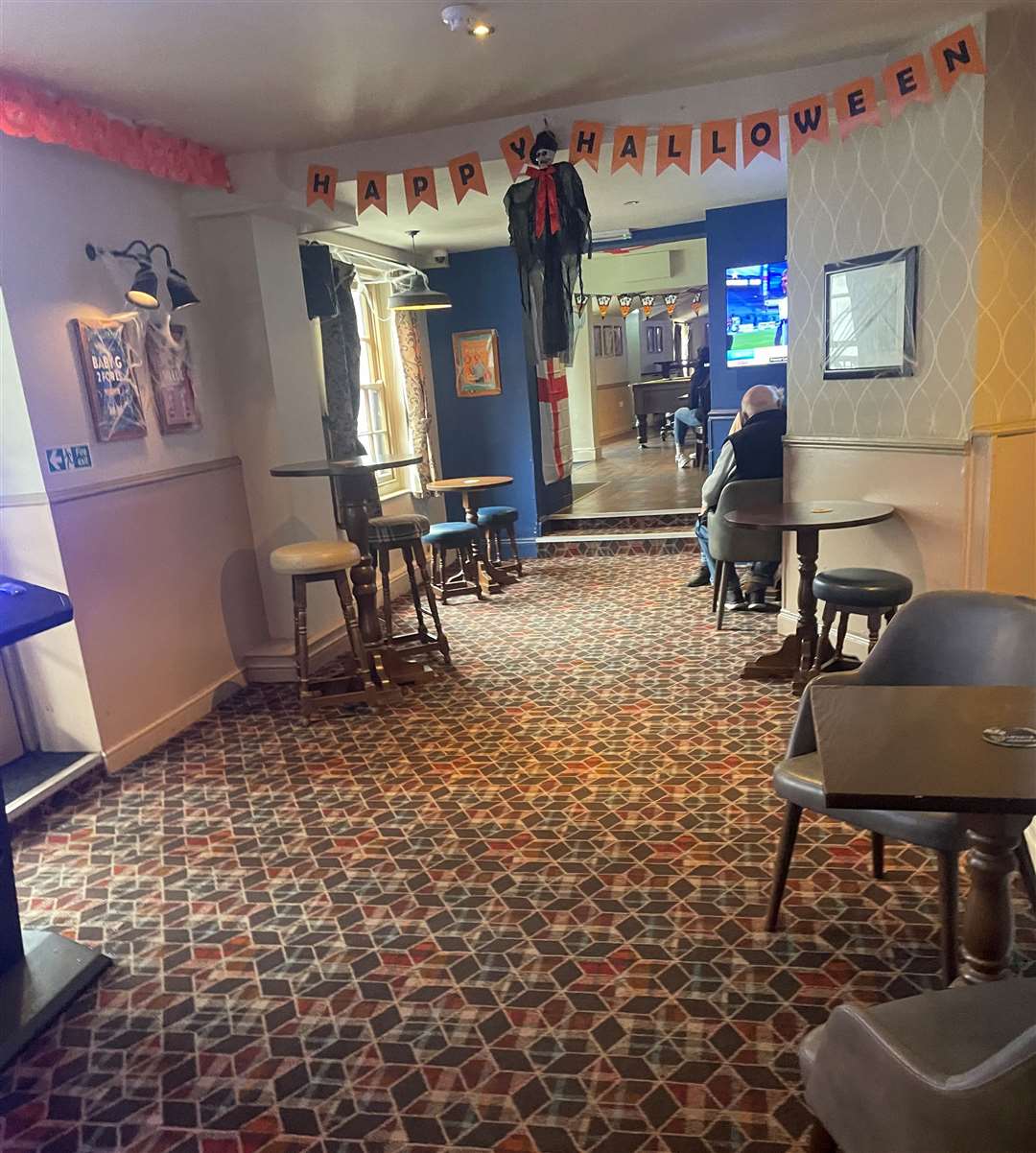 The Punchbowl had an estate pub feel in the town centre