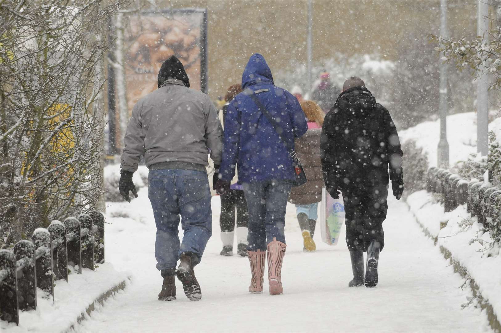 The likely impact of snow is also considered when naming a storm