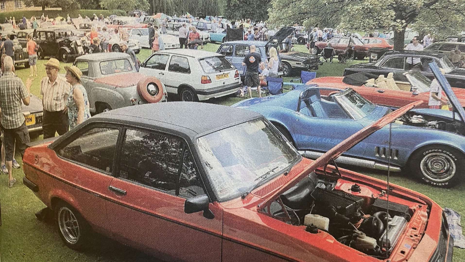 Crowds enjoyed seeing a wide range of cars in Welland 10 years ago.