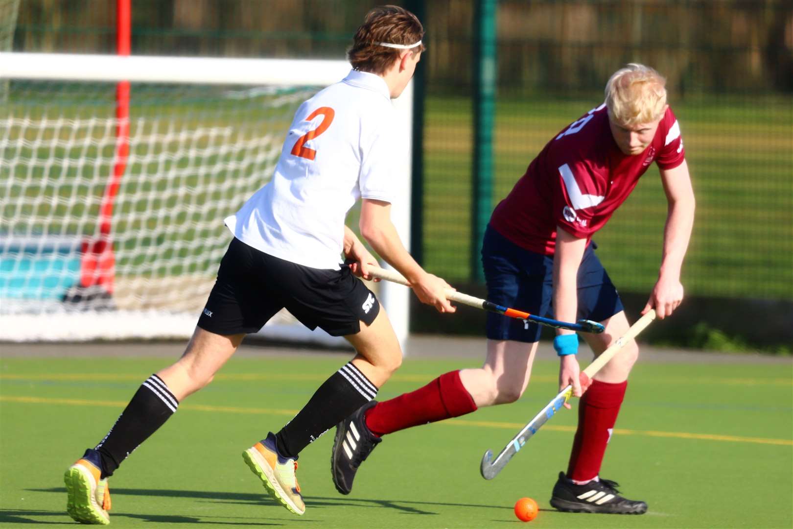 Second team action from Spalding's match at Pelicans on Saturday. Photo: Nigel Cookson