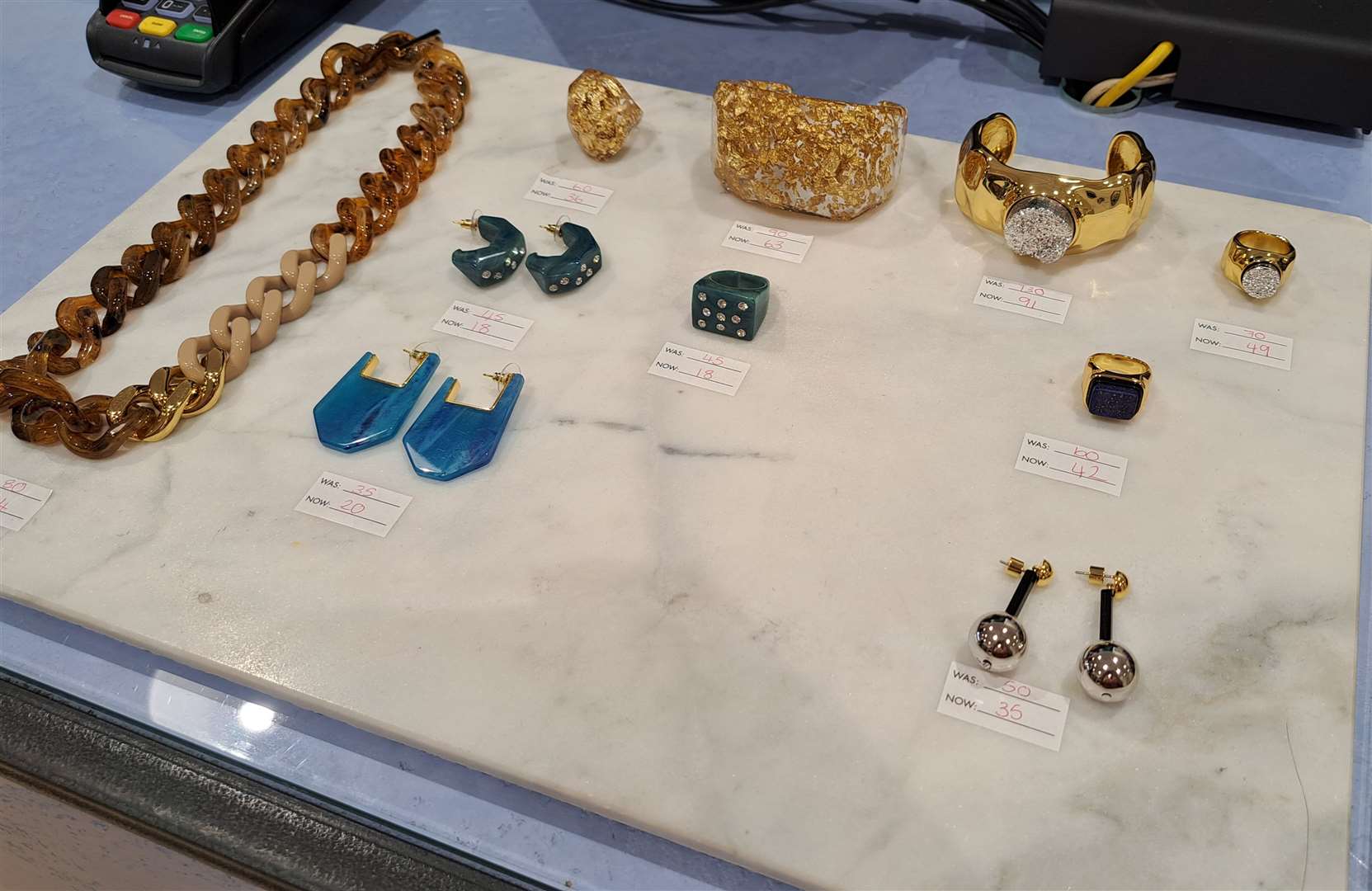 Some of the accessories on offer in store