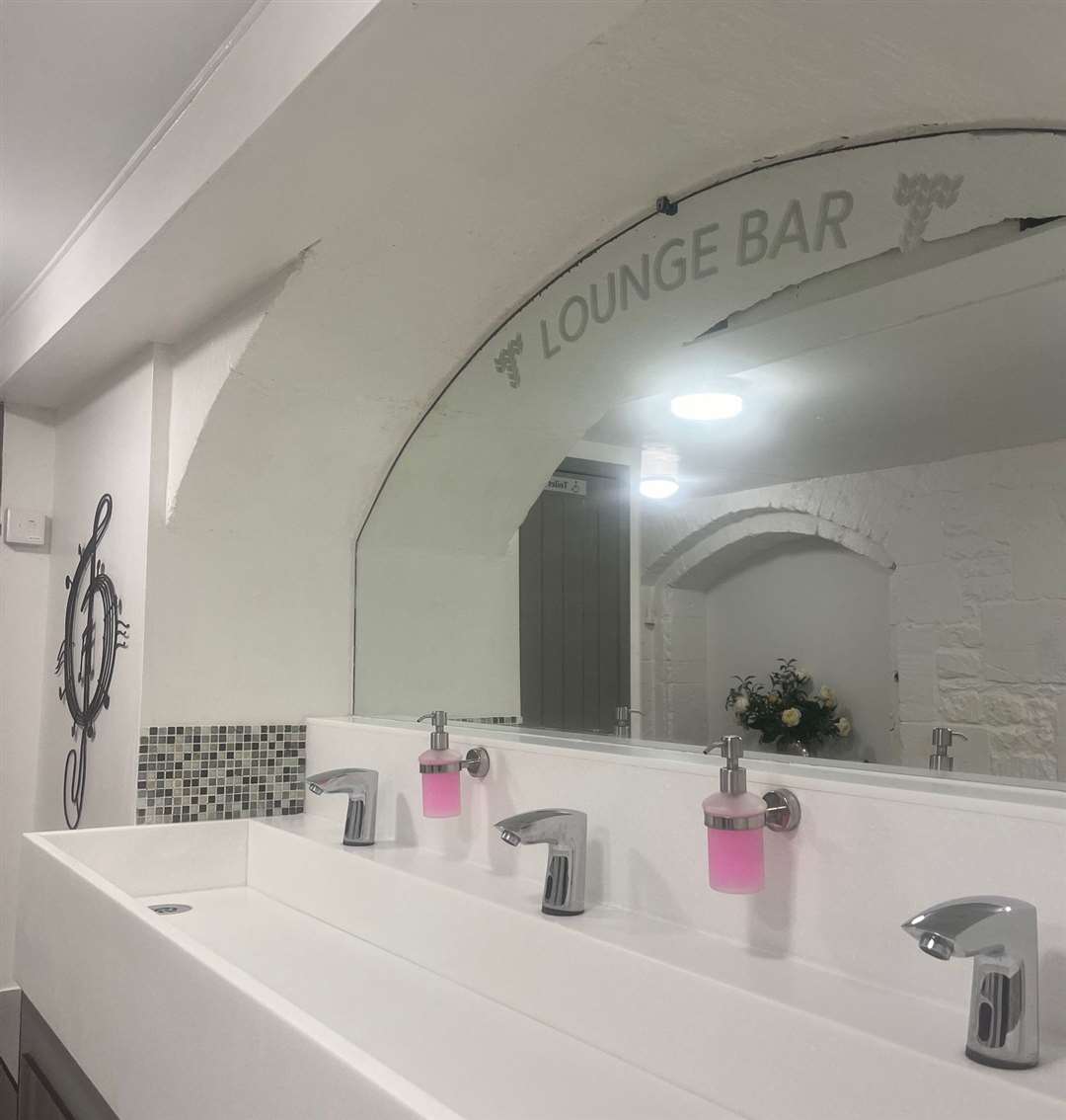The toilets at The Theatre Lounge at Stamford Corn Exchange have been improved