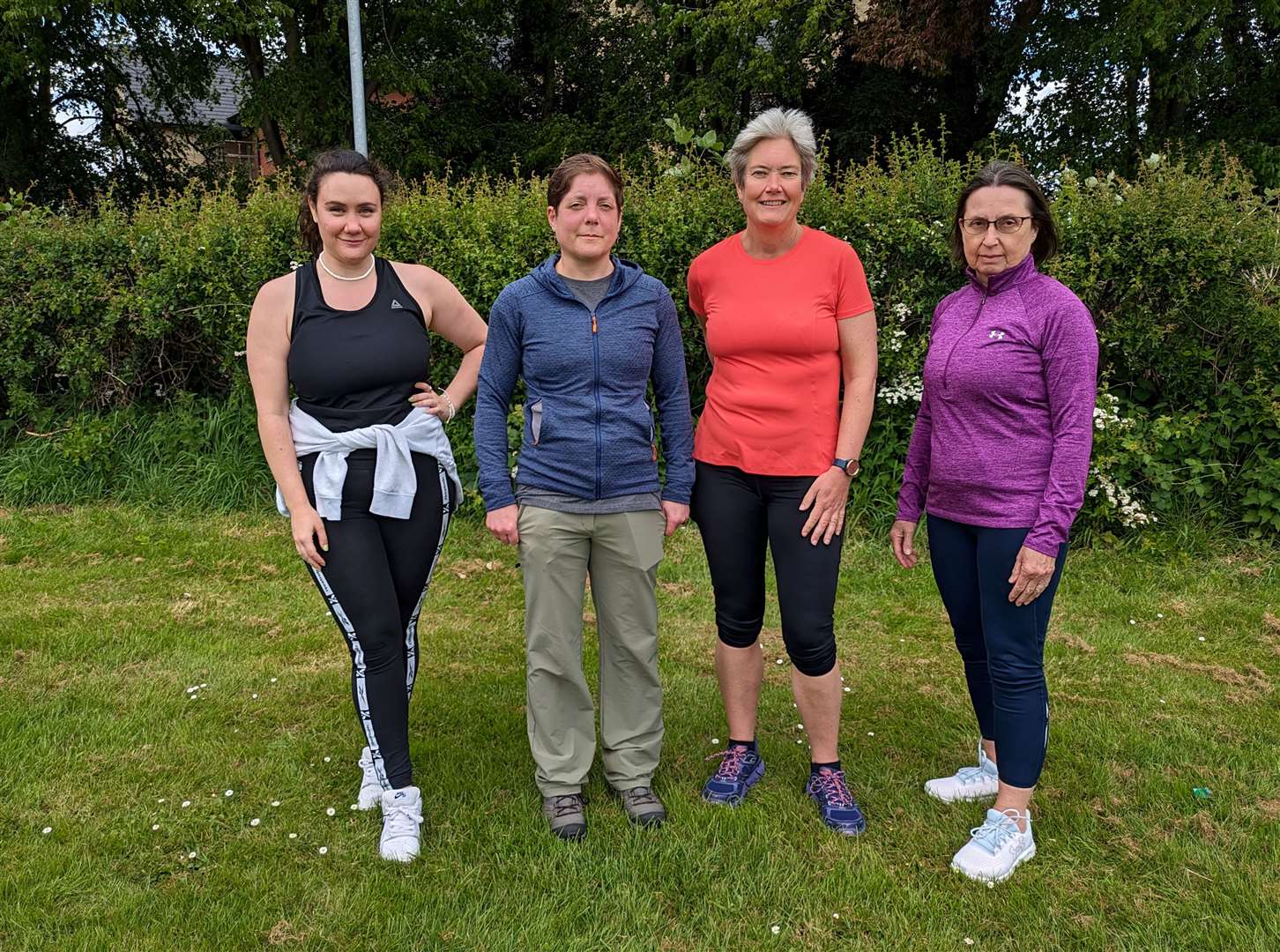 Rhian Williams, Ali Drake, Andrea Gordon-Kerr and Jan Wills are part of a group hoping to launch Oakham Co-operative Fitness following the closure of Catmose Sports Centre